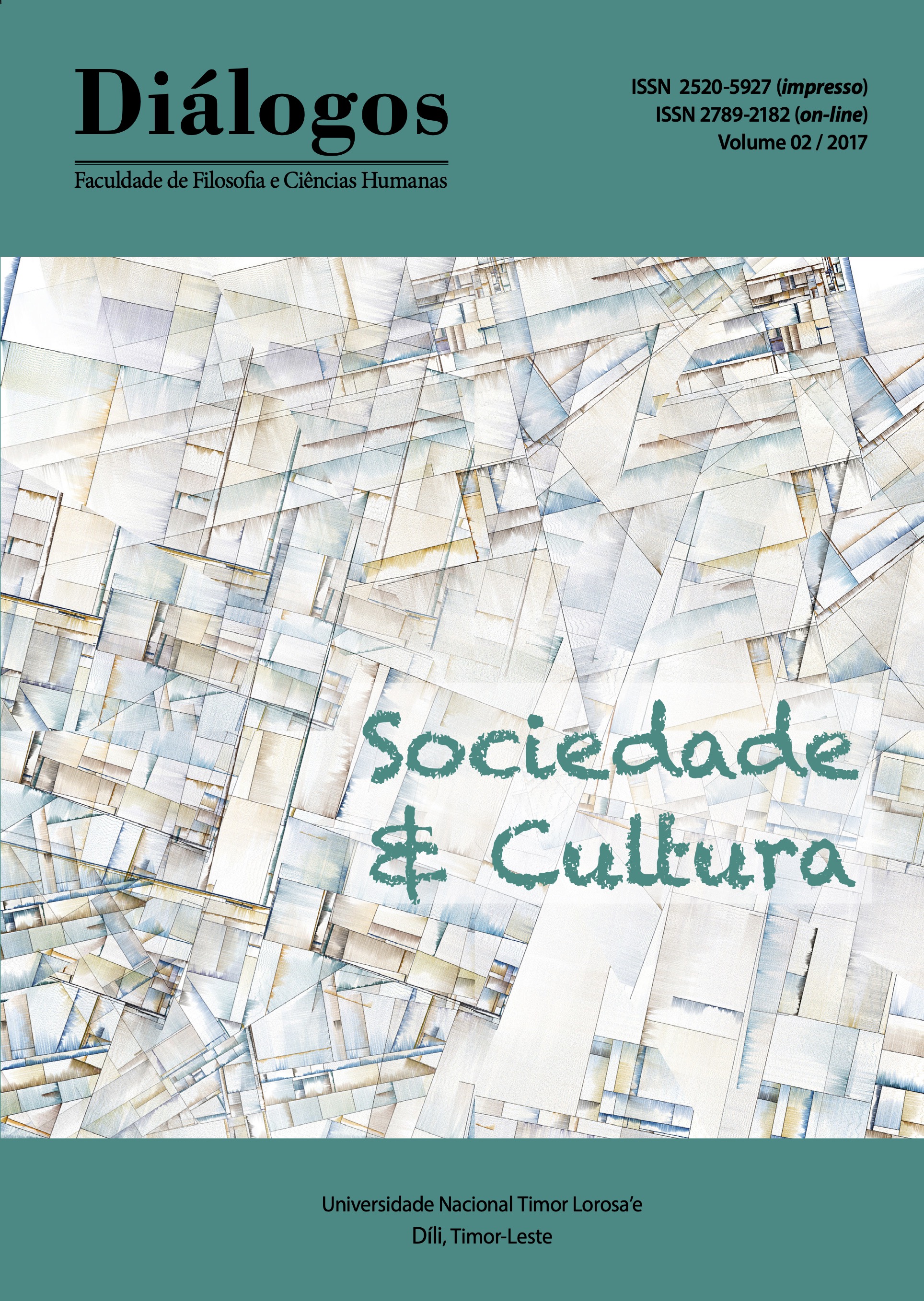 					Ver Vol. 2 (2017): Sociedade & Cultura
				